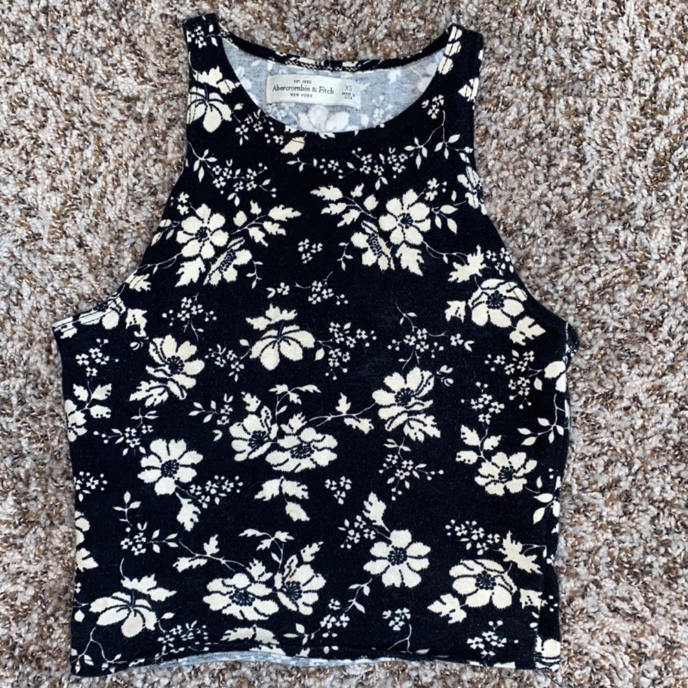 Abercrombie high neck tank top